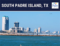 south padre aerial view